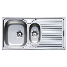 Stainless steel kitchen sink