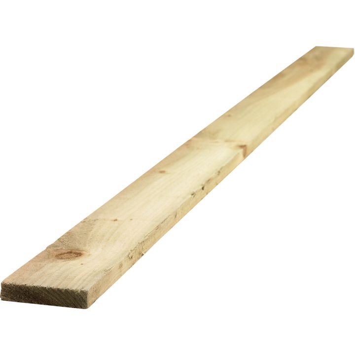 Sawn Green Treated 125 x 22 x 4800mm (5" x 1") FSC®