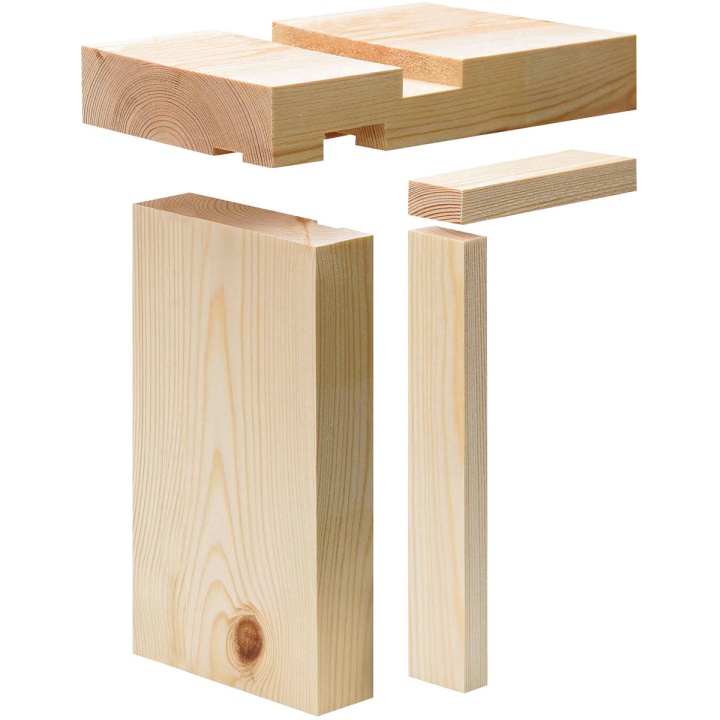 Door Lining Firecheck BWF Sawn Metal Stud 38 x 115mm NOM