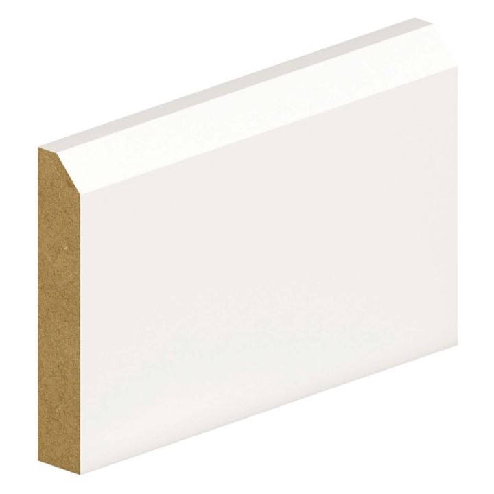 Primed MDF Chamfered Architrave 44 x 18 x 4200mm FSC®
