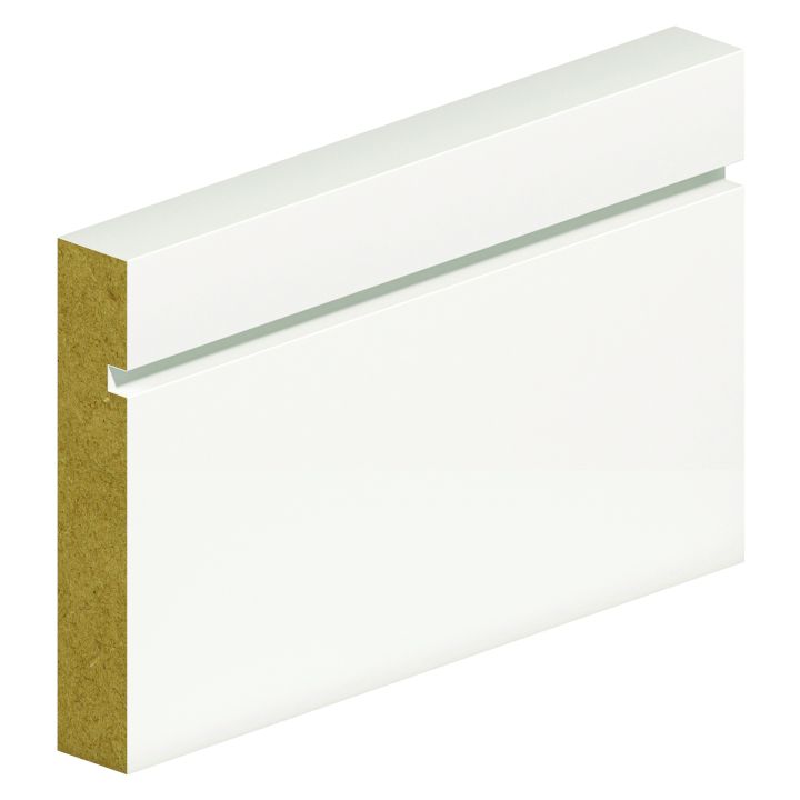 Primed MDF Grooved Architrave 69 x 18 x 4200mm FSC®