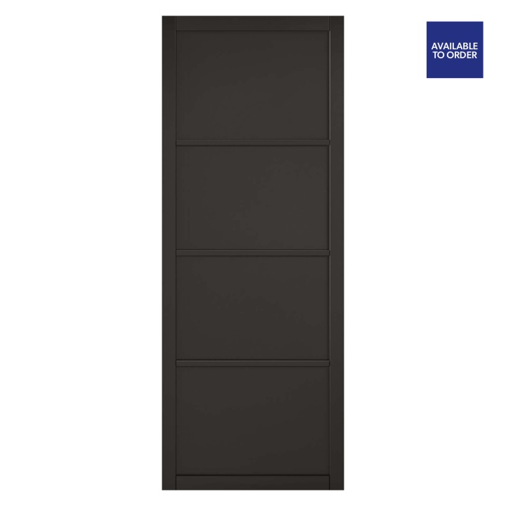 Soho 4 Panel Primed Black Doors