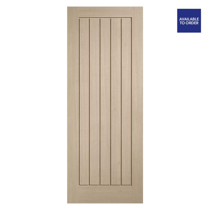 Mexicano Pre-Finished Blonde Oak Door 1981 x 762mm 