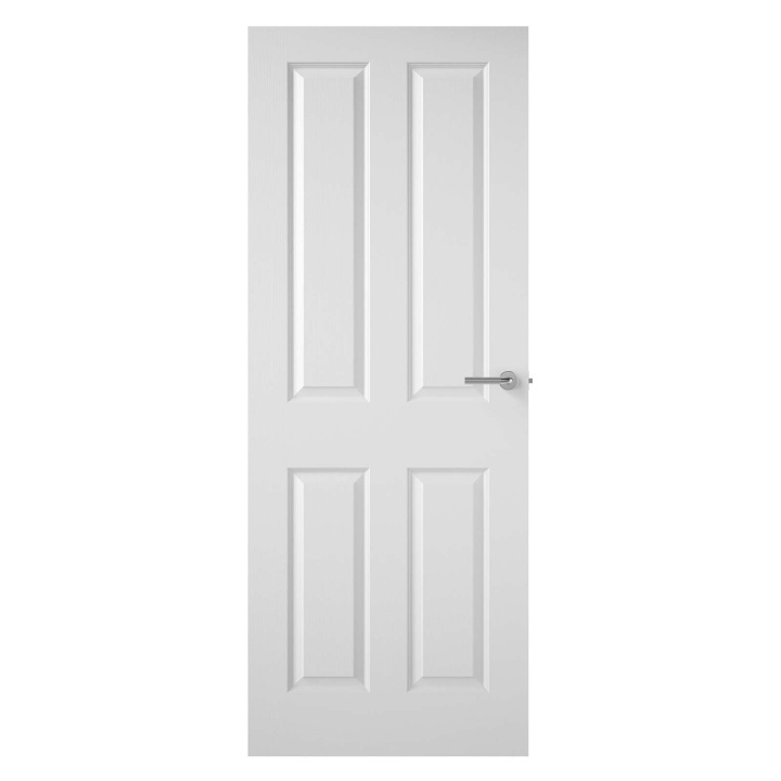4 Panel Textured Internal Fire Door FD30 1981 x 762 x 44mm (6'6" x 2'6")
