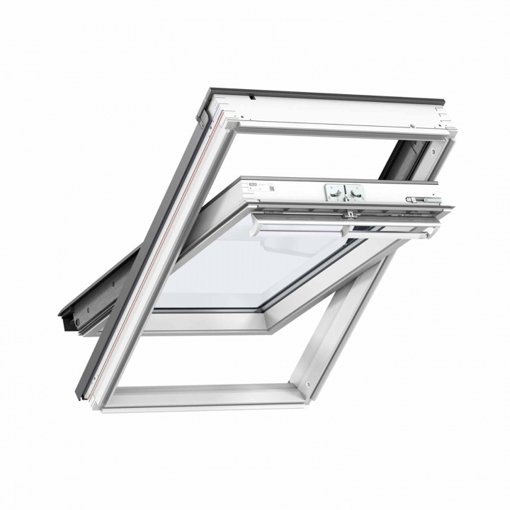 VELUX White Painted Centre Pivot Roof Window