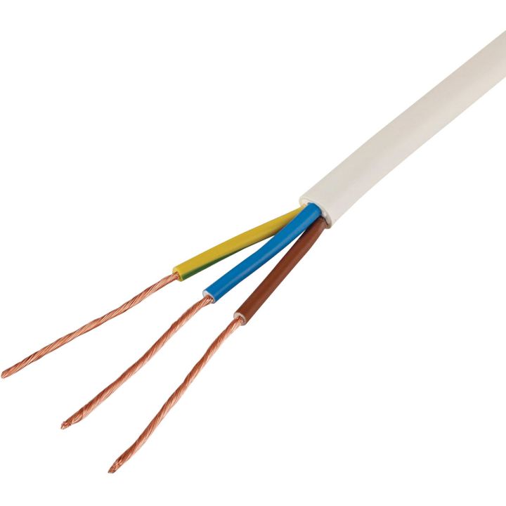 0.5mm 3 Core Round Flex 5m 