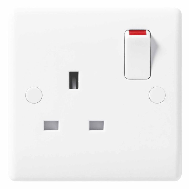 BG Nexus Moulded 1 Gang  Switched Socket SP