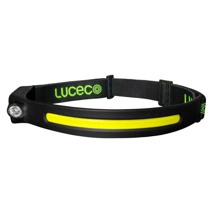Luceco Rechargeable Flexible LED Headtorch with Motion Sensor 