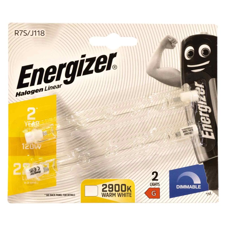 Energizer Eco Halogen Linear Bulbs 160W (200W) Pack of 2 