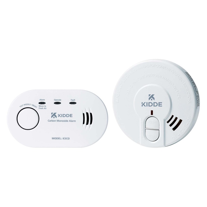 Kidde Smoke And Carbon Monoxide Alarm Essential Twin Pack