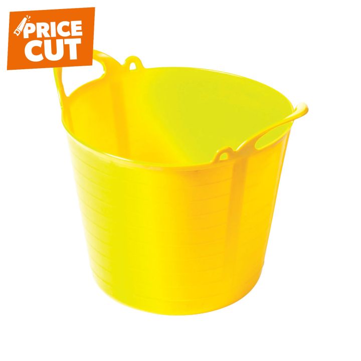 12L Yellow Rhino Flexi Tub