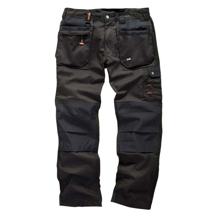 Scruffs Worker Plus Black Trouser