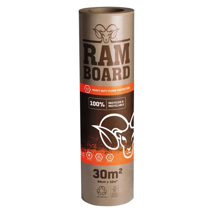 Ram Board Floor Protection Roll 965mm x 30m Covers 29.3m²