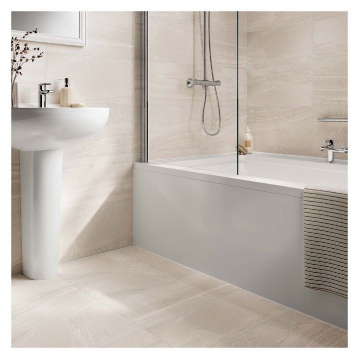 Dune Matt Ivory Porcelain Floor & Wall Tile 300 x 600mm
