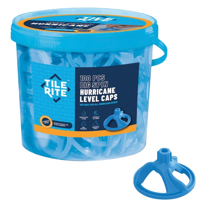 Tile Rite Big Spin Hurricane Level Caps Pack of 100