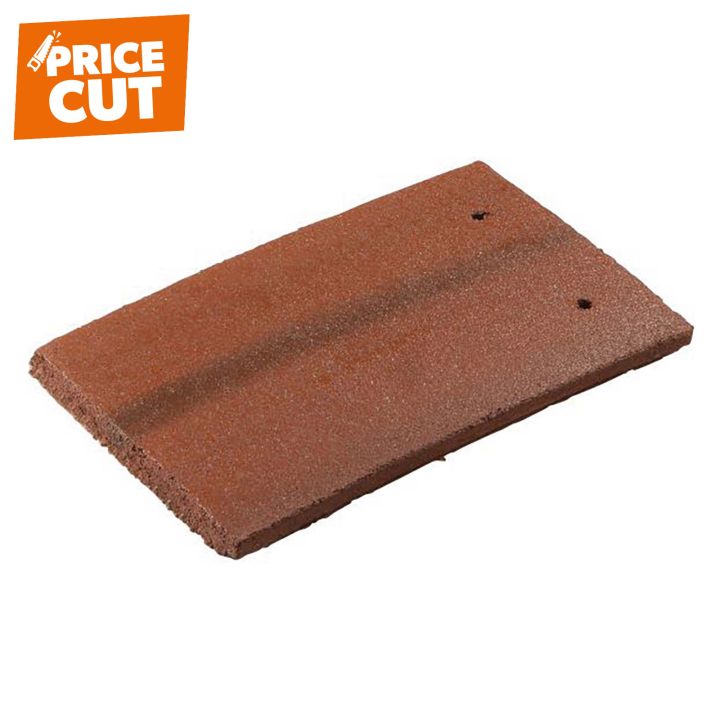 Redland Plain Roof Tile Rustic Red 268 x 165mm