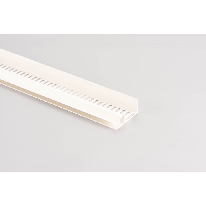 White Strip Soffit Ventilator 20mm x 2.4m