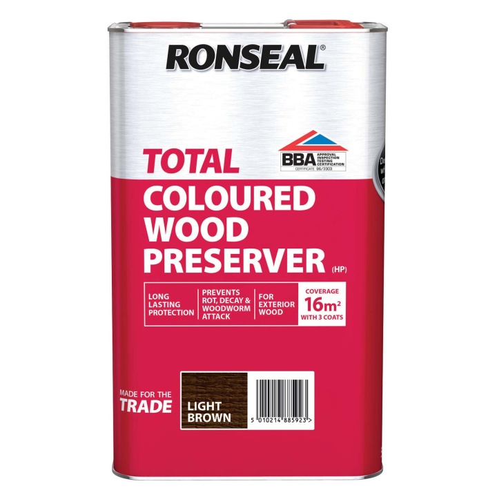 Ronseal Total Coloured Wood Preserver 5L