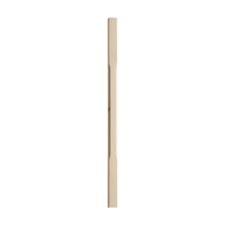 Stop Chamfered Pine Stair Spindle 41 x 895mm