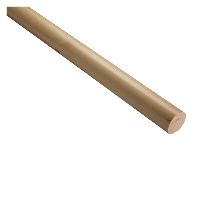 Pine Wall Mounted Handrail 3.6m PEFC