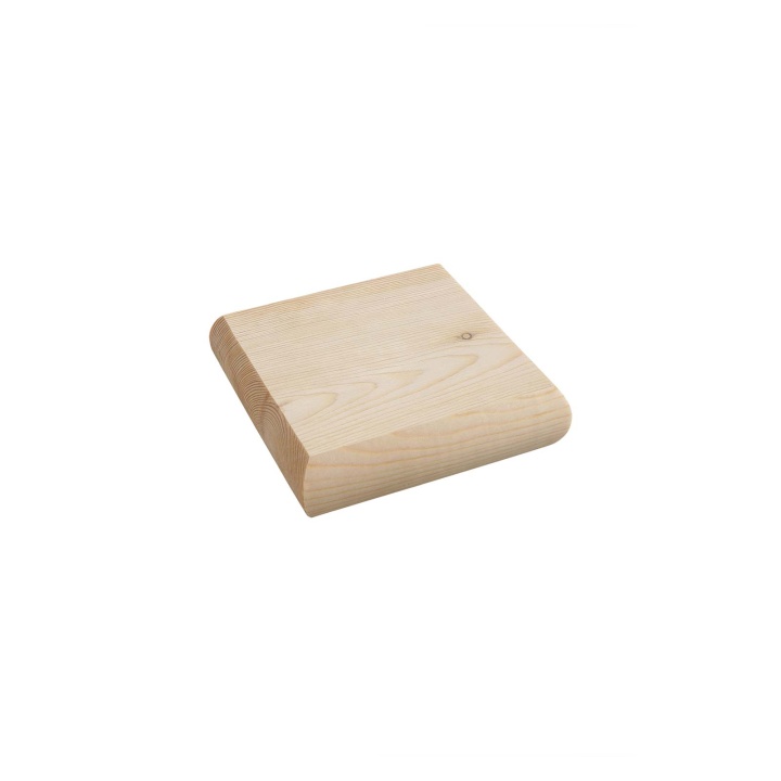 Low Profile Pine Stair Newel Cap FSC®