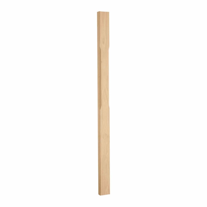 Oak Stop Chamfered Stair Half Newel 91 x 45 x 1500mm
