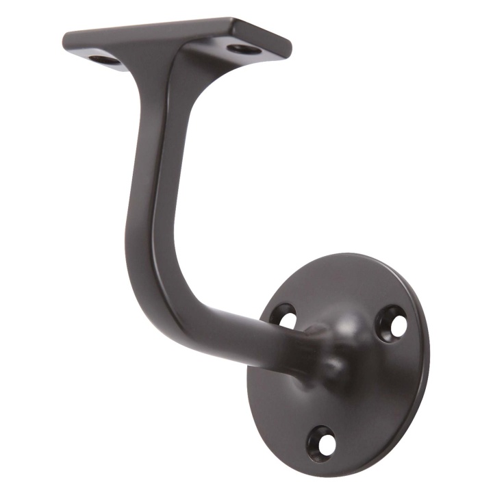 Black Stair Handrail Bracket