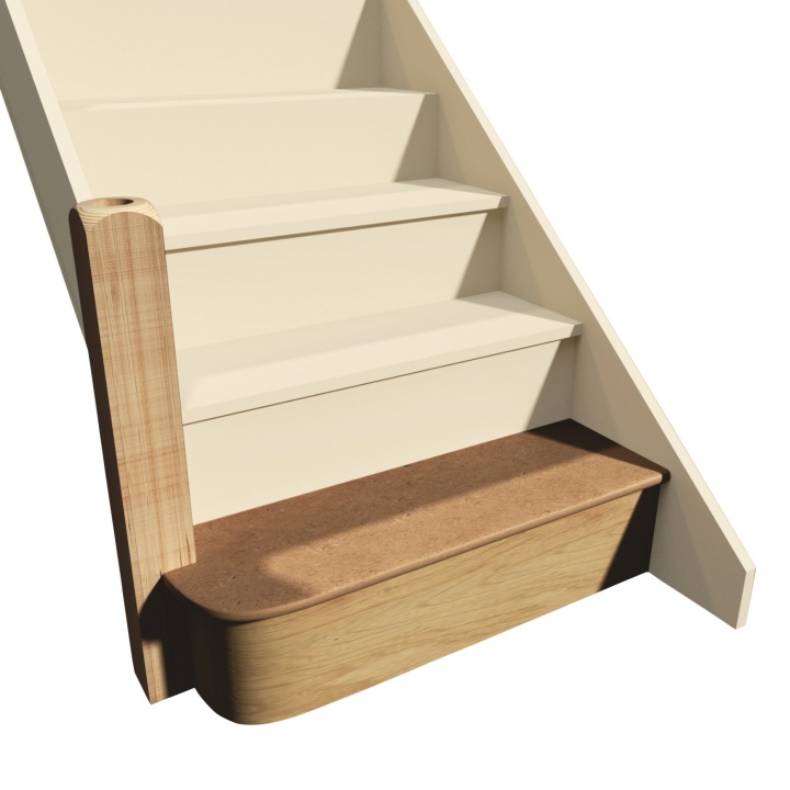 Kwikstairs Bullnose Kit