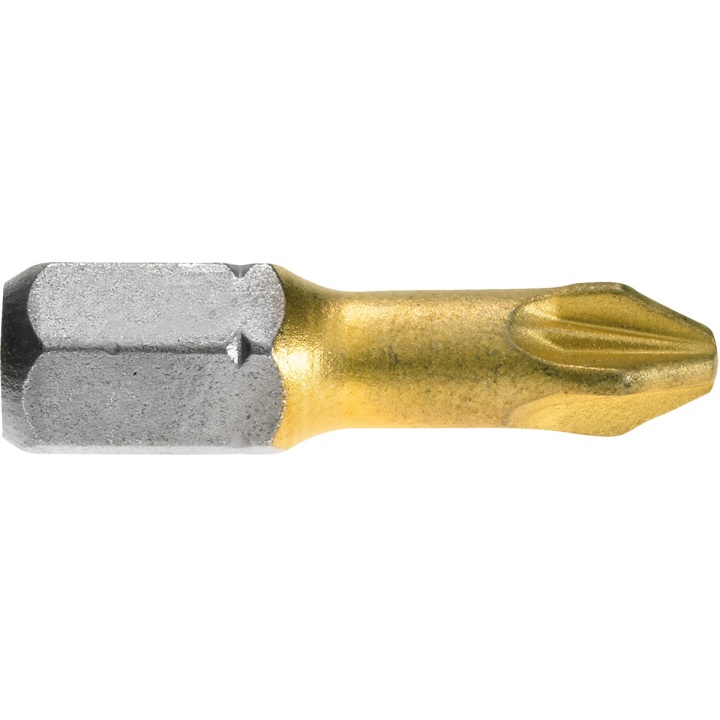 Pozidriv Maxgrip Screwdriver Bit Pz2 25mm (PK 3)