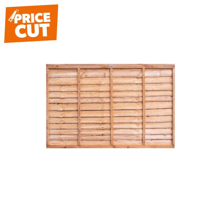 Lap Fence Panel 1829 x 1220mm (6' x 4') FSC®
