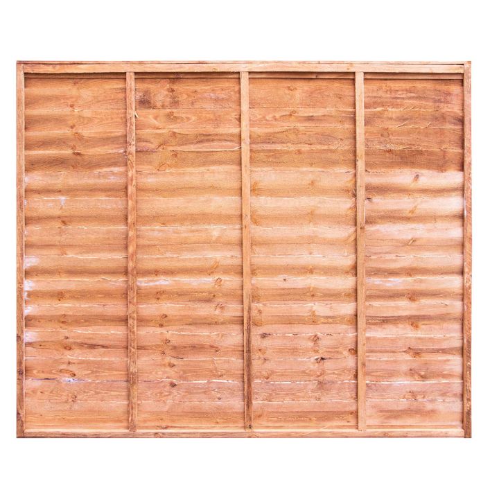 Lap Fence Panel 1829 x 1525mm (6' x 5') FSC®