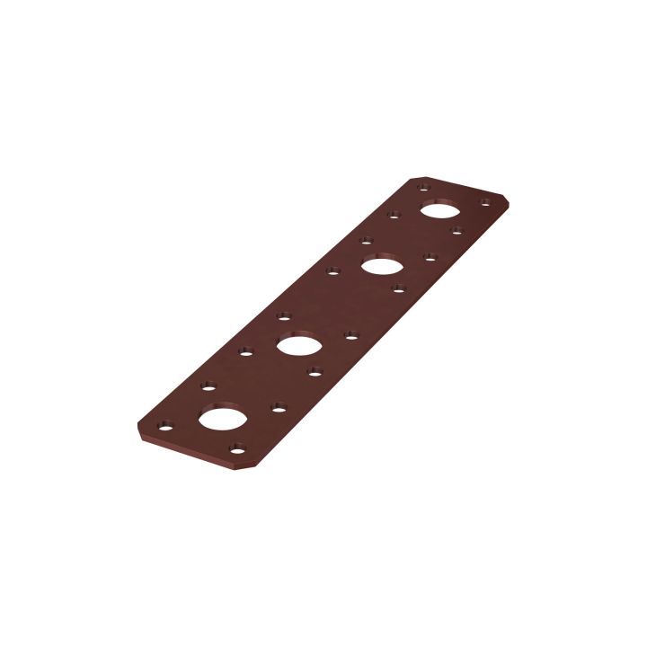 PowaPost Dual-Coated Flat Connector Plate 180 x 40mm