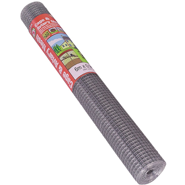 Cage & Aviary Net 900mm x 6m (13 x 13mm Mesh)
