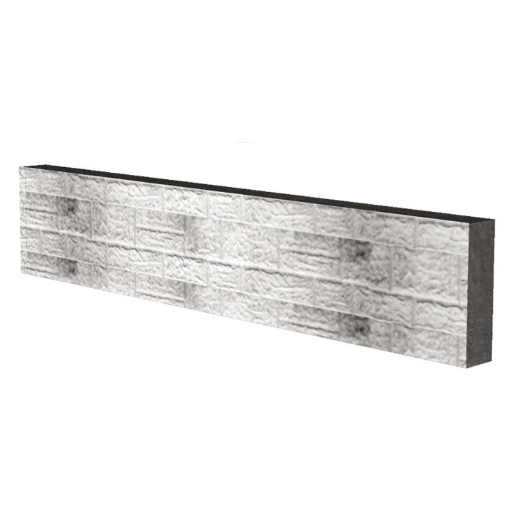 Rock Faced Concrete Gravel Board 305 x 1830mm