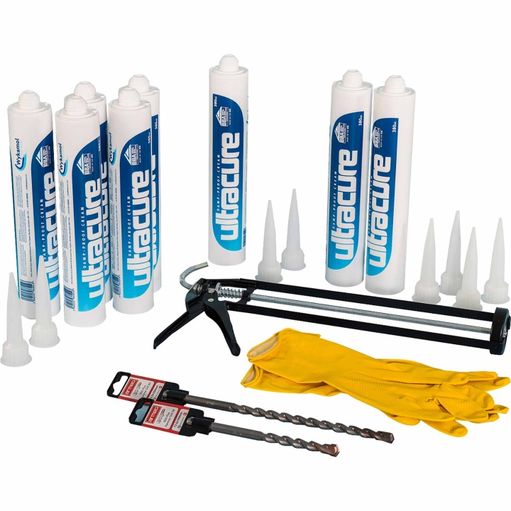 Wykamol No More Damp Ultracure Chemical DPC Kit 380ml