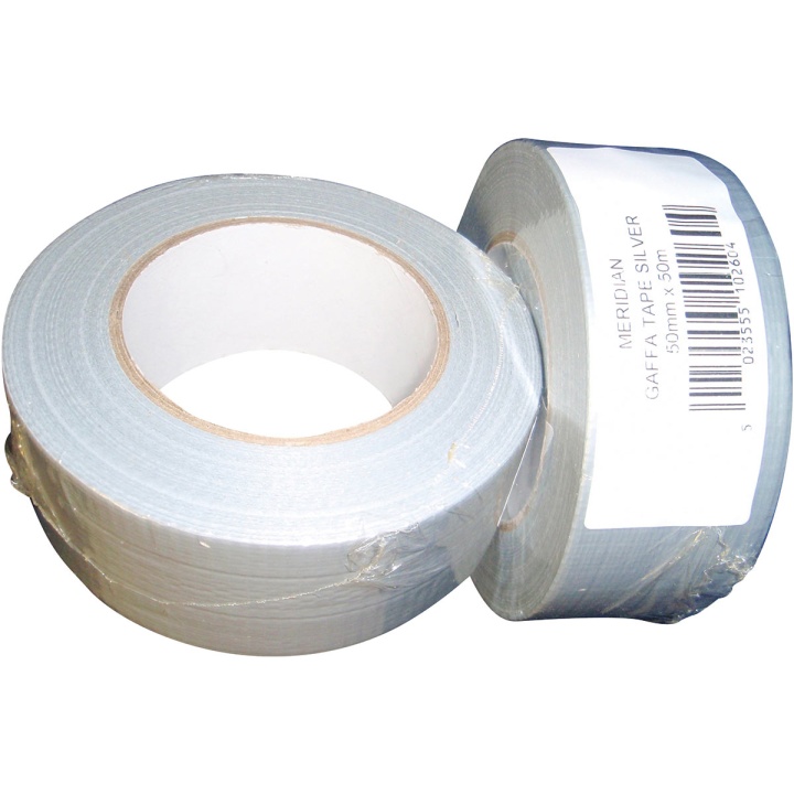 Silver Cloth Tape 50m x 50mm