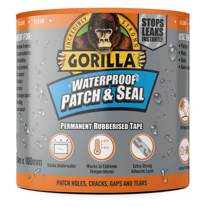 Gorilla Waterproof Patch & Seal Clear 2.4m