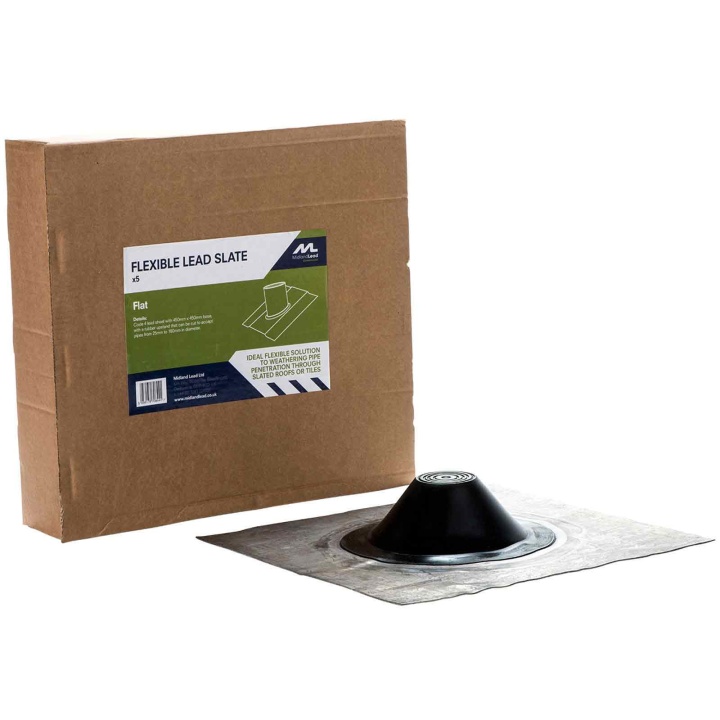 Flexible Lead Slate for Flat Roofs
