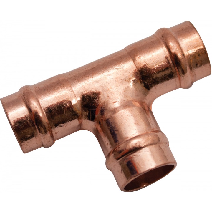 Copper Solder Ring Equal Tee