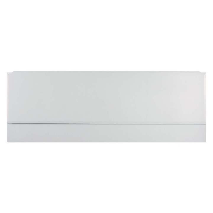 White MDF Front Bath Panel with Adjustable Plinth 1700mm