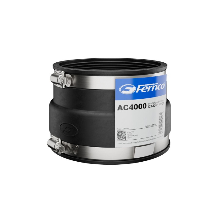 Fernco 110mm uPVC to 4" Multi Adaptor
