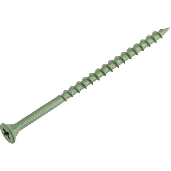 Unifix Decking Screw Green No10 x 3" Pack of 100