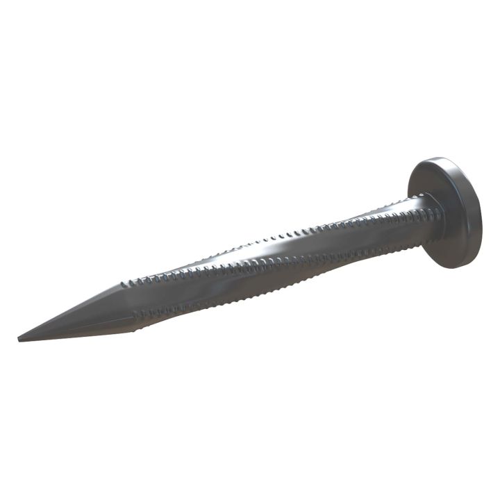 Sheradised Square Twist Nails Pack of 20