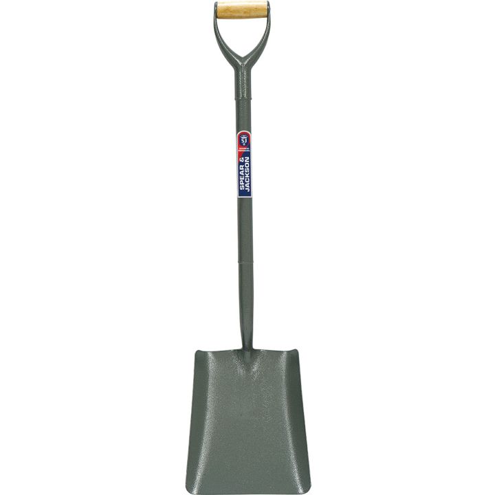 Spear & Jackson No 2 Tubular Steel Square Mouth Shovel