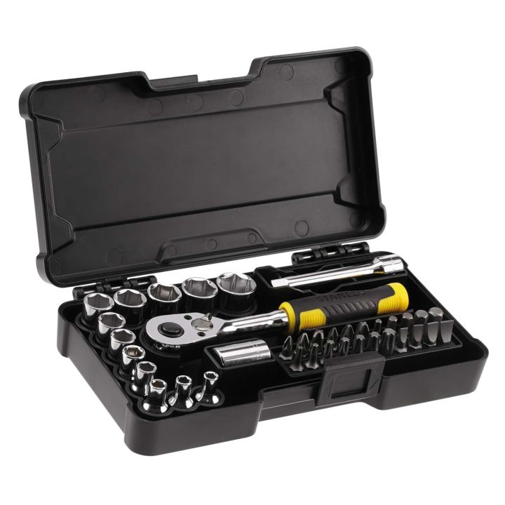 Stanley 37 Piece 1/4" Compact Socket Set