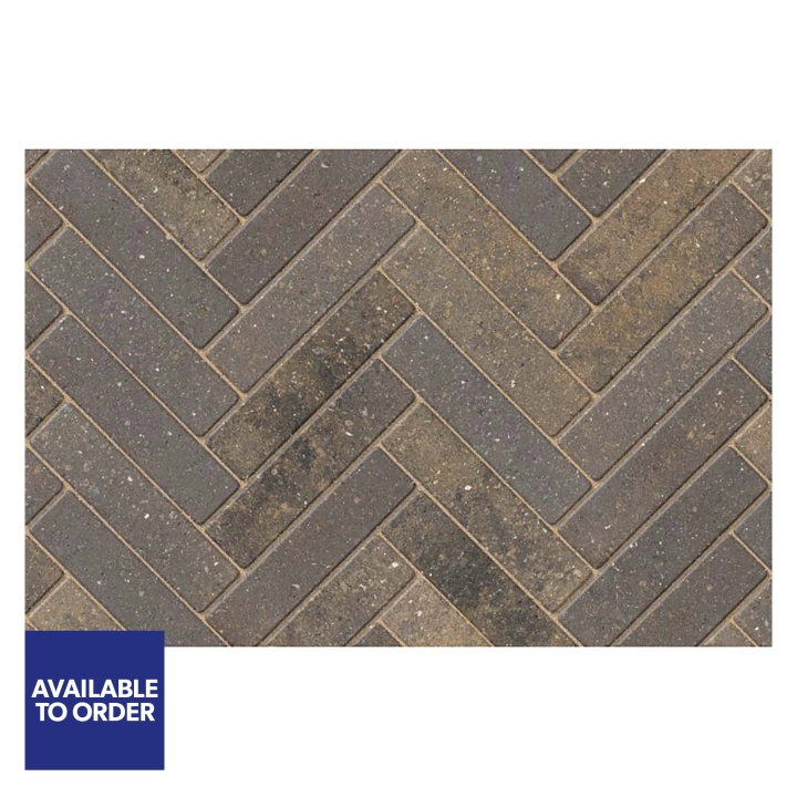 Stonemarket Avenu Linear Paver Charcoal 200x50x60mm 8 m²
