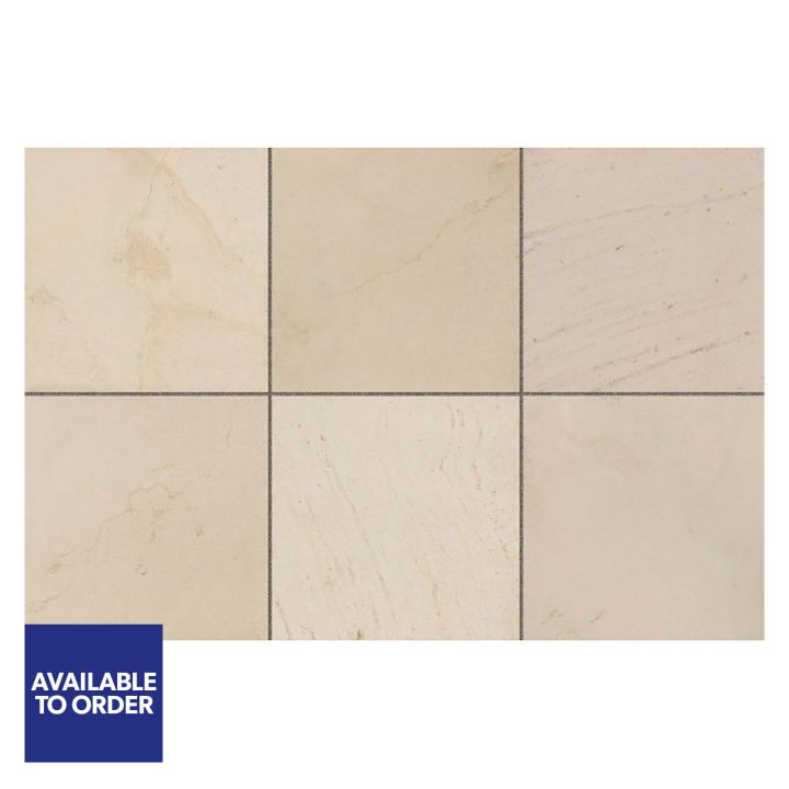 Stonemarket Fernshaw® Sandstone Paving Slab Barley 915 x 610 x 18mm 20.65m²