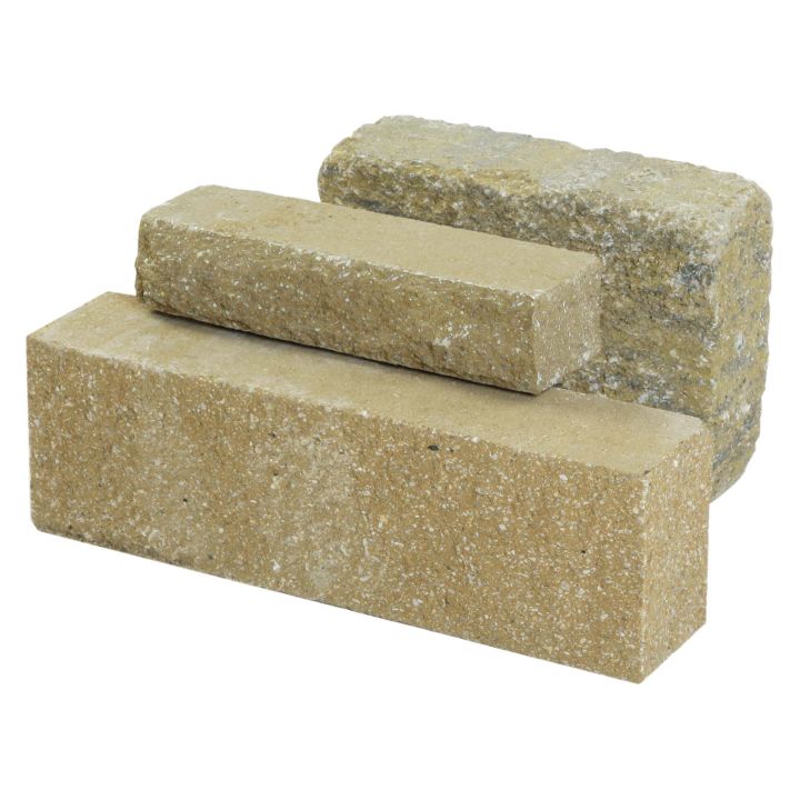 Carluke Walling Split Face Buff 300 x 100 x 140mm