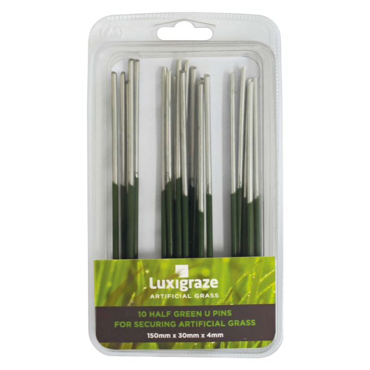 Luxigraze Artificial Grass Fixing Pins Pack of 10