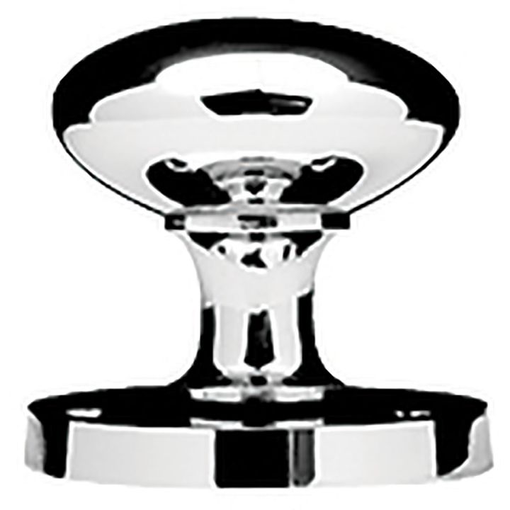 Victorian Mortice Knob Handles Polished Chrome